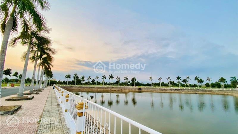 Bán Đất Chú Đạt Trung tâm thị trấn Thủ Thừa 100m2 1 Tỷ 4 SHR - Ảnh 1