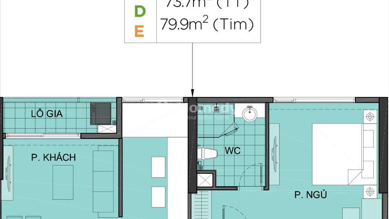 Bán căn 2N+ TC2 tầng trung hướng ĐN View nội khu phong cách Singapore xanh nhất Vinhome Smart City - Ảnh 2