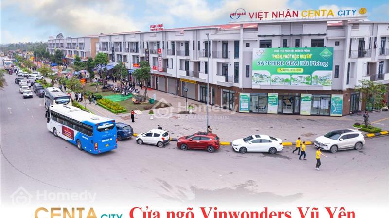 Chỉ từ 3,5x tỷ MUA Ngay Nhà phố 75m2 Centa City - Đại đô thị VSIP ngay cầu Nguyễn Trãi  - Ảnh 1
