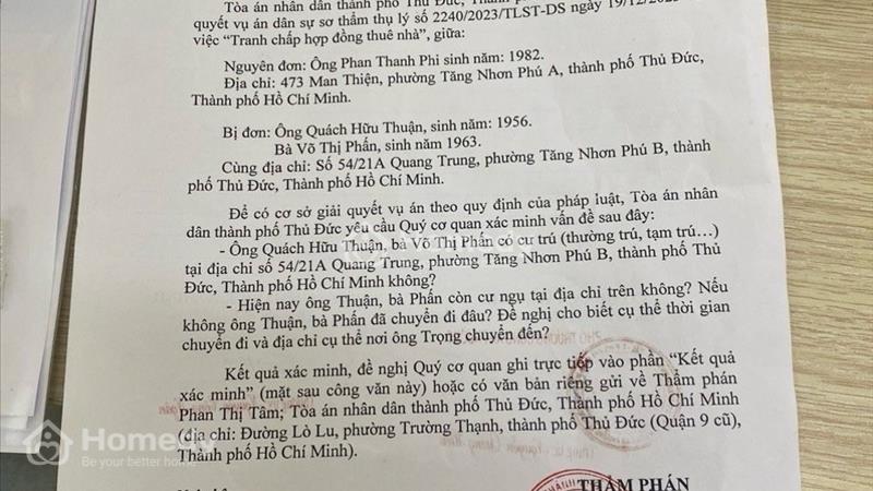54/21a Quang trung Q9 - đang giải quyết tranh chấp - Ảnh 4