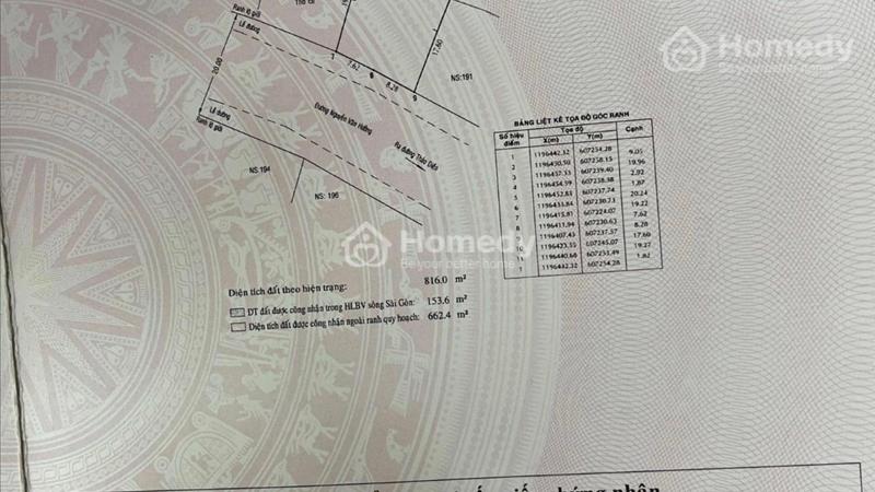 Hàng Hiếm !! Bán Đất Mặt Tiền Nguyễn Văn Hưởng-Thảo Điền Quận 2 DT 16x48m NH 20m CN 816m - Ảnh 3
