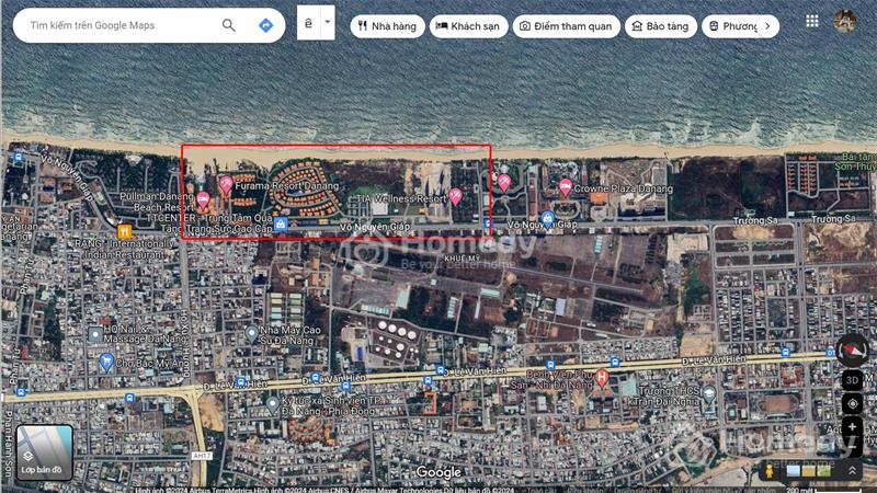 Cần tiền phát triển dự án - nên muốn ra đi cặp đất biển Võ Nguyên Giáp. D.tích: 306m2 - Ngang 12m2 - Ảnh 1