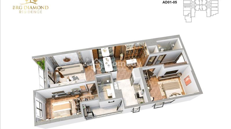 Căn hộ cao cấp 3PN, 105m2 Ngay trung tâm quận Thanh Xuân  - Ảnh 4