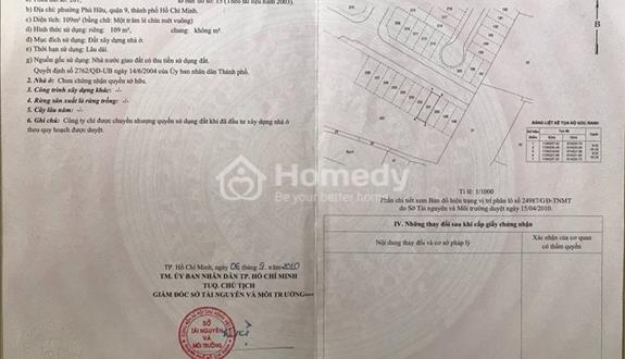 Cần chuyển nhượng lại 1 số nền đất taị KDC Topia Garden P Phú Hữu, DT 6x19m giá 52tr/m2  - Ảnh 1