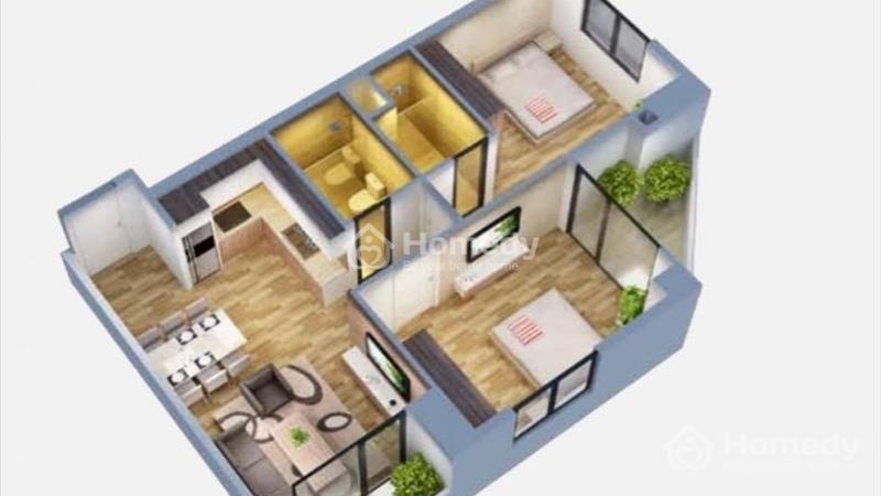 Cần bán căn góc 2 ngủ 2 vệ sinh - BAN CÔNG dài tại FLC Đại  đối diện Aeonmall Hà Đông - Ảnh 3