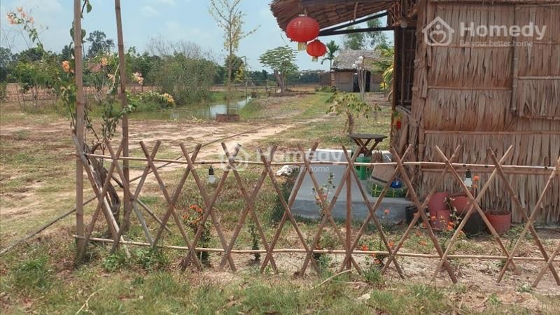 Đất lập nhà vườn có thổ, xây nhà được liền cách sài gòn 1 tiếng đi xe - Ảnh 1