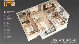 Chuyển nhượng căn hộ cao cấp 2PN tầng 22 view trực diện biển Mỹ Khê - dự án The Sang Residence - Ảnh 2