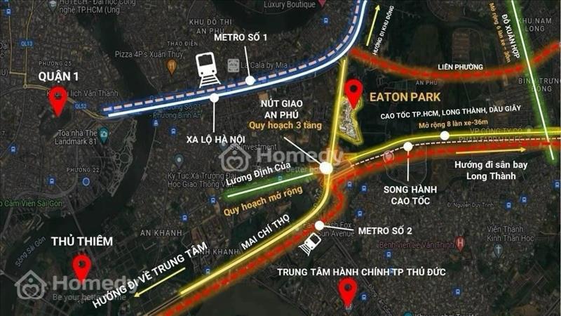 Căn hộ Eaton Park Mặt Tiền Mai Chí Thọ, Phường An Phú, mở bán đợt đầu tiên. - Ảnh 7