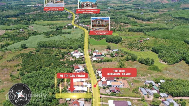 Sở hữu 2 lô đất thổ cư mặt tiền tl 8b khánh trung - khánh vĩnh - Ảnh 2
