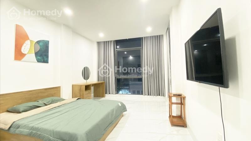 Có máy giặt riêng, Studio 1 phòng ngủ mới ngay trung tâm- mặt tiền đường Võ Thị Sáu - Ảnh 1