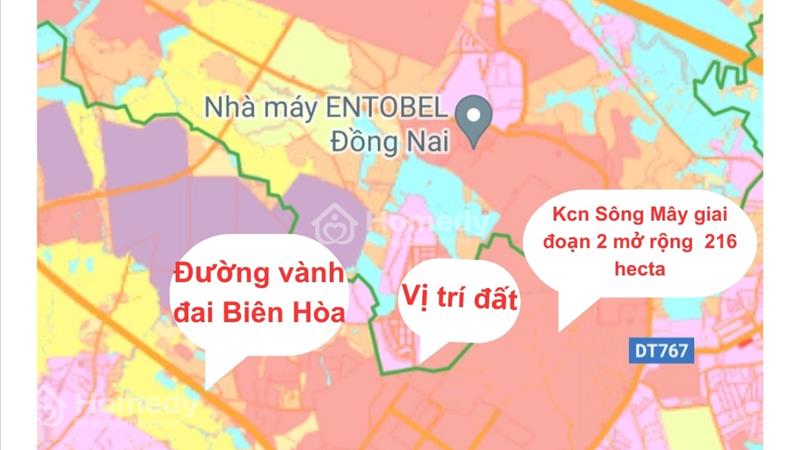 Đất nền giá ngộp cạnh kcn Sông Mây, gần đường vành đai khoảng 1,5km - Ảnh 2