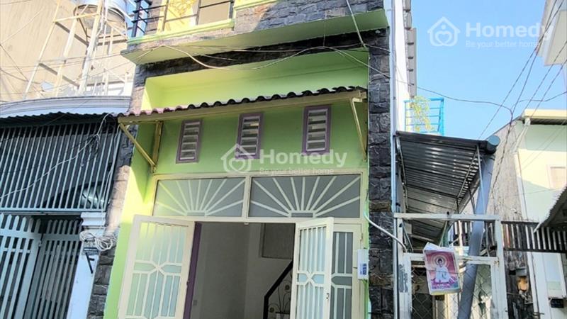 Nhà 2 mặt hẻm 5m Trần Thị Hè 1 nhà lầu 3p trọ khu an ninh  gần chợ trường các cấp - Ảnh 1