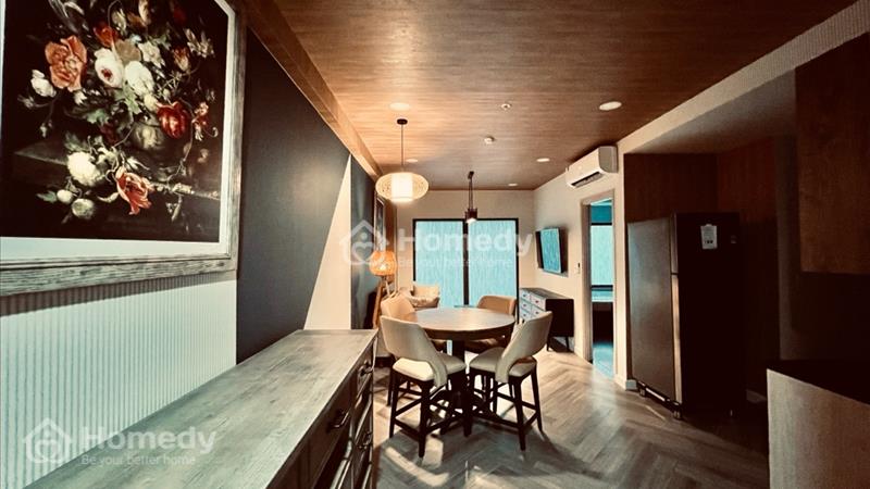cho thuê căn hộ 2pn2wc full nội thất cao cấp nhà mới 100% - Ảnh 3
