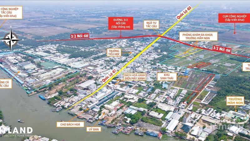 Đất liền kề chợ tắc cậu, châu thành chỉ 790 triệu,100m2 thổ cư, vốn 237 triệu góp 21 tháng  - Ảnh 1