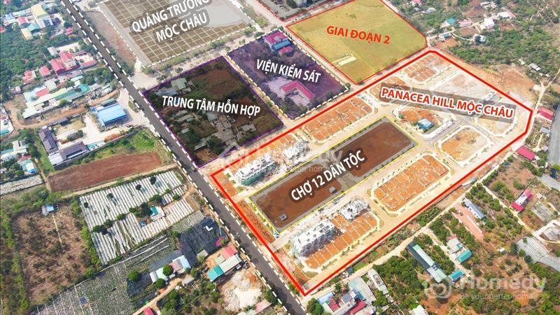 Bán nhà phố mặt tiền chợ du lịch trung tâm Mộc Châu chỉ từ 5.5 tỷ. Dòng tiền 15 %/ năm - Ảnh 1