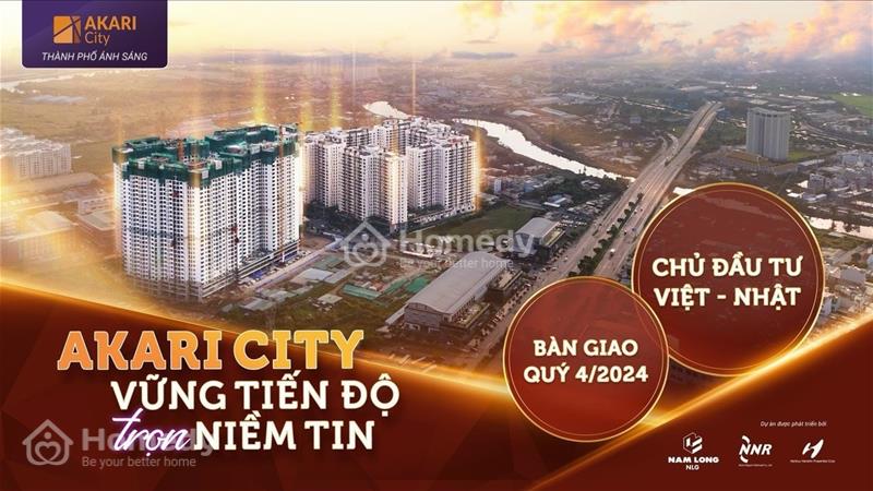 Akari City trả góp 2 triệu/tháng, ngân hàng hỗ trợ 70%, lãi suất 1%/ năm. Ân hạn 24 tháng - Ảnh 1