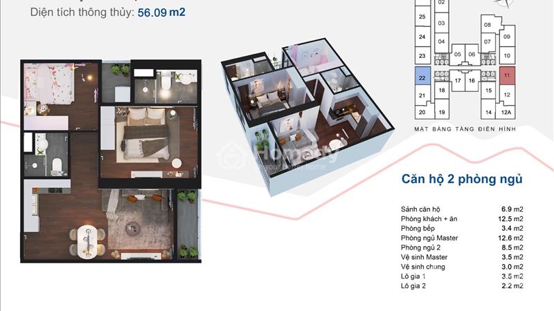 Bán Căn CH22 Hoàng Huy Grand - View quận uỷ - LH: 0783 599 666 - Ảnh 1