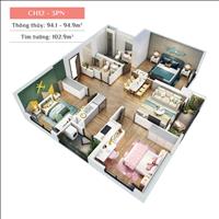 Sở hữu căn hộ Vinhomes Smart City, 3 phòng ngủ, 63 m2, giá 3.4 tỷ tại Nam Từ Liêm - Hà Nội