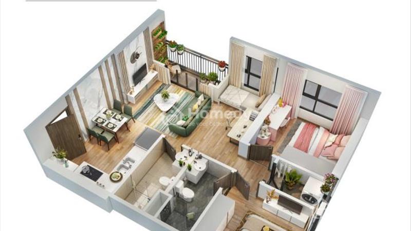 Sở hữu căn hộ Vinhomes Smart City, 3 phòng ngủ, 63 m2, giá 3.4 tỷ tại Nam Từ Liêm - Hà Nội - Ảnh 2
