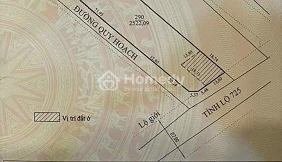 Bán đất mặt tiền quốc lộ 725 thuộc Tà Nung- Đà Lạt  - Ảnh 1