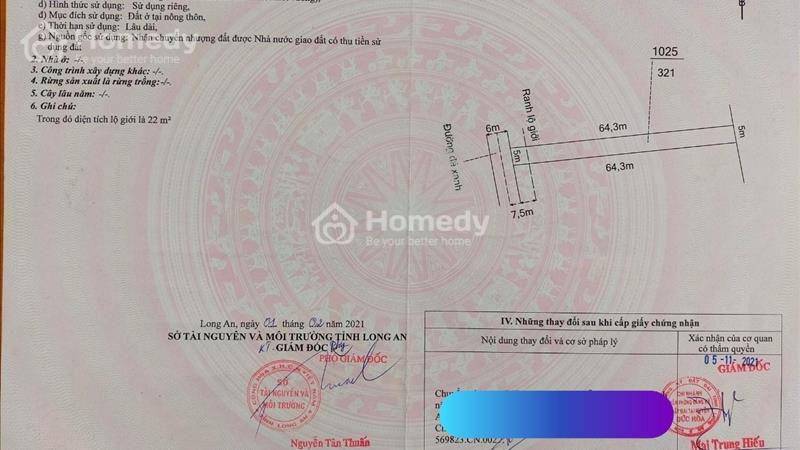 Chính Chủ Cần Bán Nhanh 3 Lô Đất Full Thổ Cư 100%, ngay sát dự án Vinhomes Hậu Nghĩa - Ảnh 1