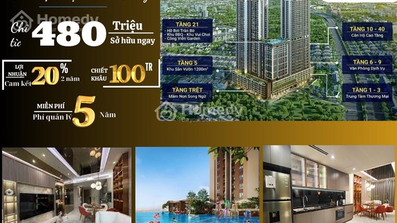 TT Tối Đa 480 Triệu Sở Hữu Căn Hộ 2PN Phạm Văn Đồng, Cam Kết Lợi Nhuận 20%/2 Năm. LH 0916694239 - Ảnh 8