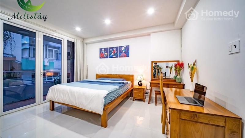 Cho thuê căn hộ quận 1, ban công lớn , gần cầu ông lãnh - Ảnh 3