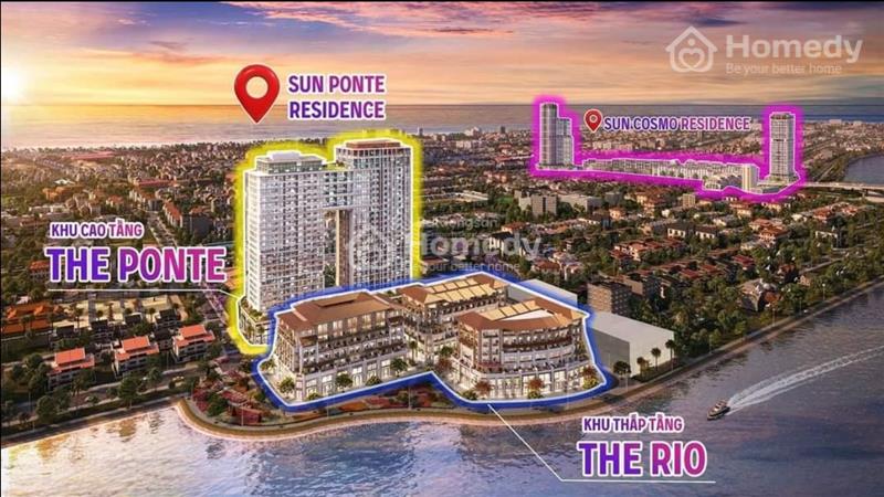 Độc quyền giỏ hàng từ CĐT giá cực tốt căn hộ view sông Hàn cầu Rồng - Sun Ponte Residence - Ảnh 1
