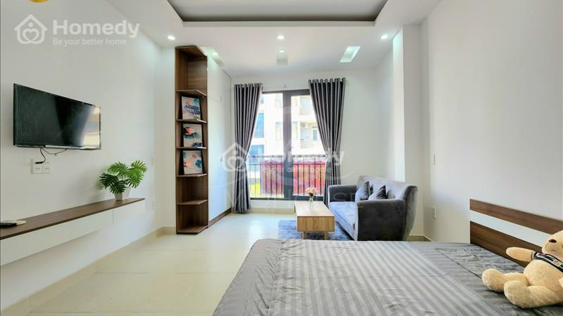 Căn Hộ 1PN Ban Công Mới Rộng 45m2 Đầy Đủ Nội Thất Ngay Chợ Hoàng Hoa Thám - Lotte Mart Cộng Hòa - Ảnh 4