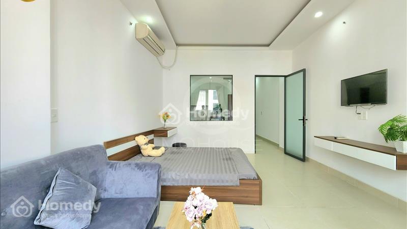 Căn Hộ 1PN Ban Công Mới Rộng 45m2 Đầy Đủ Nội Thất Ngay Chợ Hoàng Hoa Thám - Lotte Mart Cộng Hòa - Ảnh 6