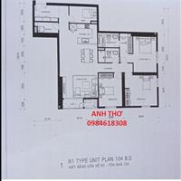 Chính chủ cần nhượng lại căn hộ 156m2 tại tòa CT1- 104 dự án Unsilk City - Văn Khê - Hà Đông.