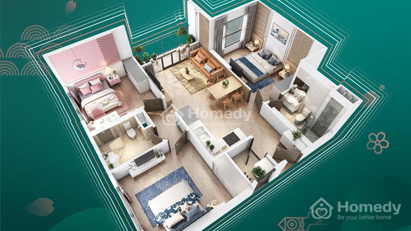 Chính chủ cần bán căn 3N diện tích 81m giá 4x tỷ - Ảnh 1