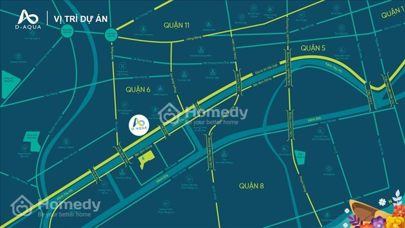 Bình 0705999523 Bán Dự Án Căn Hộ Cao Cấp D'AQUA - Quận 8 - 95m2 - Hổ Trợ Vay 70% - Giá TT 600 Triệu - Ảnh 3