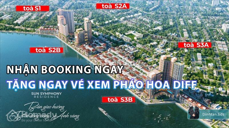 5 suất ngoại giao Sun Symphony Residence chỉ 5 căn duy nhất STU tầng 10 mặt sông! CK hơn 20% /căn. - Ảnh 1