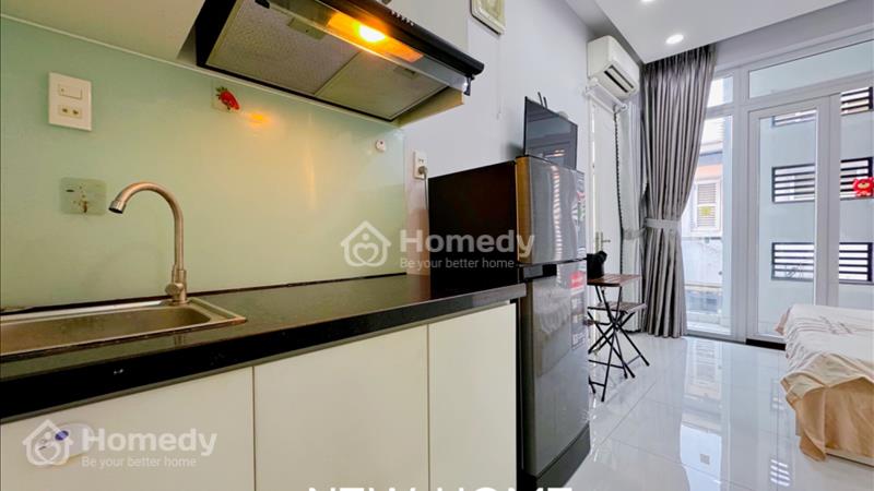 Căn hộ Studio 30m2 Full nội thất Ngay CMT8 Tân Bình Có thang máy  - Ảnh 8