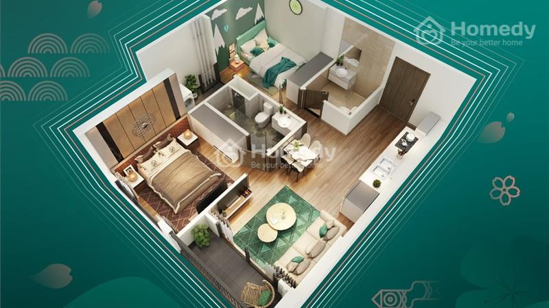 Mua nhà từ móng các dòng căn 1N,2N,3N, giá 2.1tỷ - 2.8tỷ CK thêm 3% KH booking sớm Vinhomes Smart - Ảnh 3