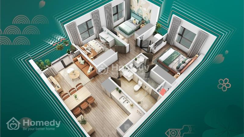 Mua nhà từ móng các dòng căn 1N,2N,3N, giá 2.1tỷ - 2.8tỷ CK thêm 3% KH booking sớm Vinhomes Smart - Ảnh 13