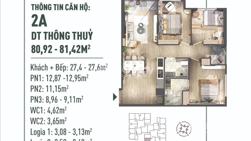 Cập nhật quỹ căn đẹp nhất The Fibonan, căn 56-96m2 từ 2-3PN, giá chỉ từ 2,7 tỷ - Ảnh 1