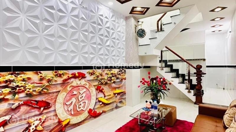 Kẹt nợ ngân hàng bán gấp nhà Đ. Âu Dương Lân, P. 2, Q. 8, 61m2 - Giá 970 Triệu , Shr , Lh Bình  - Ảnh 1