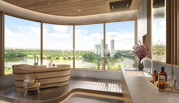 Căn góc 2 phòng ngủ + 75m2 giá 5,2 tỷ full nội thất cao cấp PK Diamond + . Đóng 20% nhận nhà - Ảnh 1
