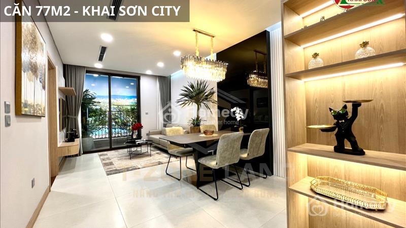 Chỉ từ 4,1 tỷ sở hữu căn hộ 2 ngủ 2 vệ sinh, view hồ điều hòa, thành phố về đêm tại Khai Sơn City - Ảnh 1