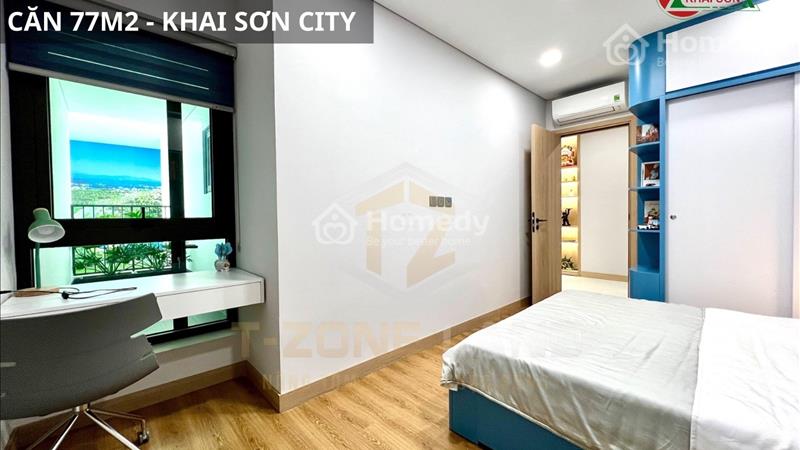 Chỉ từ 4,1 tỷ sở hữu căn hộ 2 ngủ 2 vệ sinh, view hồ điều hòa, thành phố về đêm tại Khai Sơn City - Ảnh 5