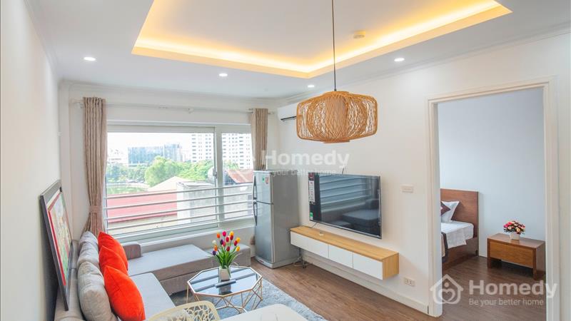 Cho thuê căn hộ dịch vụ 1 ngủ 60 m2 gần RMIT tại phố 523 Kim Mã. - Ảnh 2