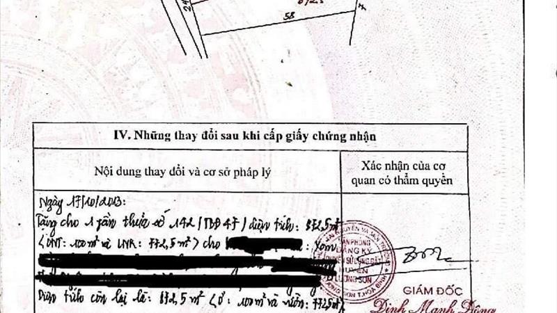 Bán lô đất 872,5m 100m ONT, Đập Đồng Chanh, Nhuận Trạch, Lương Sơn, Hòa Bình. - Ảnh 9