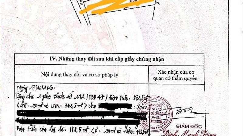 Bán lô đất 872,5m 100m ONT, Đập Đồng Chanh, Nhuận Trạch, Lương Sơn, Hòa Bình. - Ảnh 10