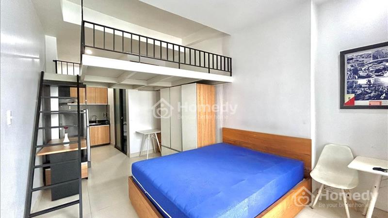 Căn hộ duplex ban công siêu xinh Y hình Q4 full nội thất - Ảnh 2