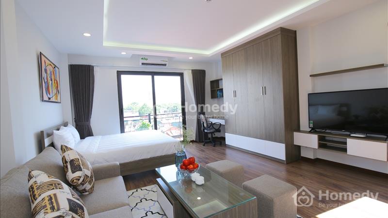 Toà nhà Sumitomo cho thuê căn hộ dịch vụ 50-60m2 tầng cao, sáng thoáng - 7/26/58 Đào tấn - Ảnh 2