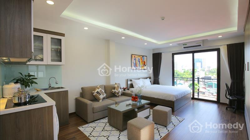 Toà nhà Sumitomo cho thuê căn hộ dịch vụ 50-60m2 tầng cao, sáng thoáng - 7/26/58 Đào tấn - Ảnh 4