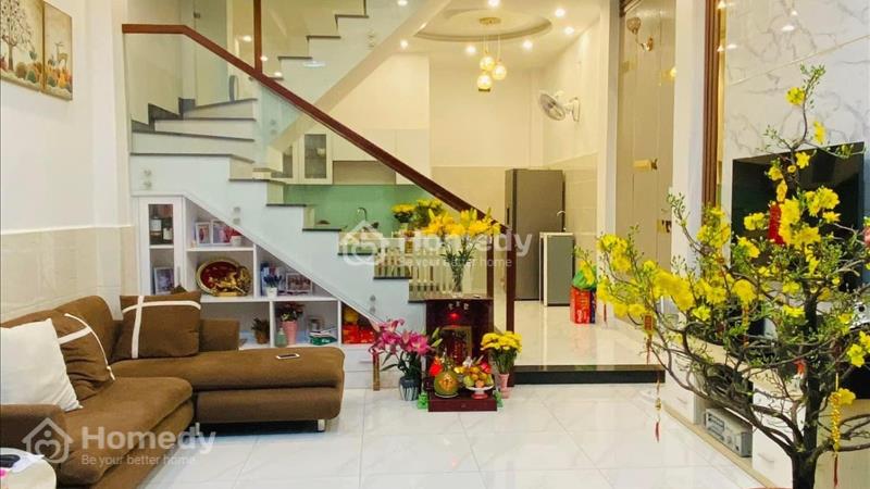 nhà phố 60m2 bán gấp Đ. Gò Dầu, Q. Tân Phú gần Aeon Mall , Giá 1,2 Tỷ , Shr , Lh Bình 0705999523 - Ảnh 3