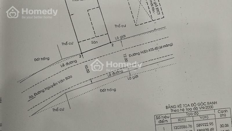 bán nhà xưởng 300m2 thổ cư xã Xuân Thới Sơn gần ngã tư Hóc Môn, - Ảnh 2
